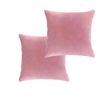 Velvet European Pillowcases - pair