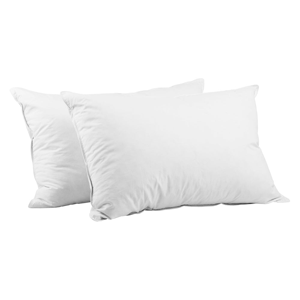Duck Down Feather Pillow - 2 pack